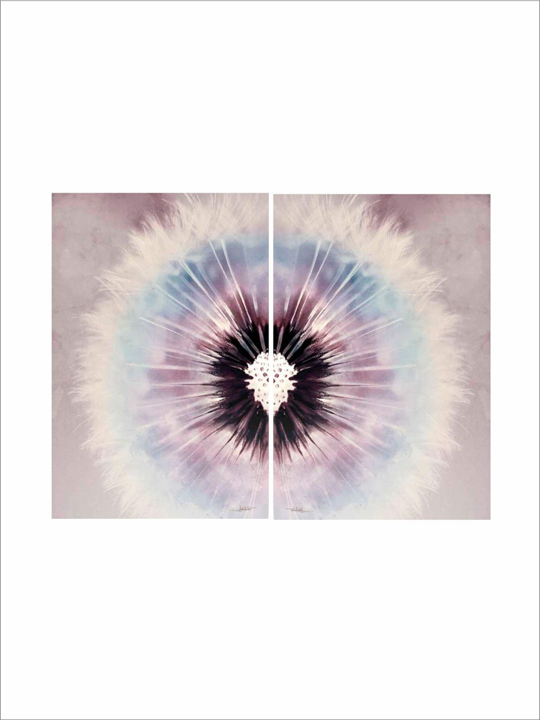 " Set Of 2 Multi-Coloured Abstract Framed Wall Painting''