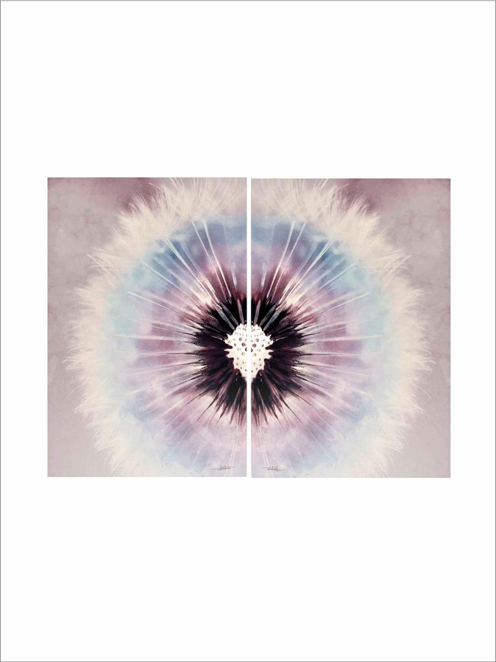 " Set Of 2 Multi-Coloured Abstract Framed Wall Painting''
