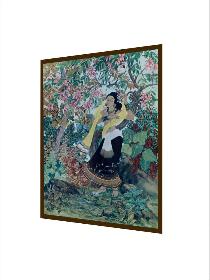 Solitude’s Dance with Flora
