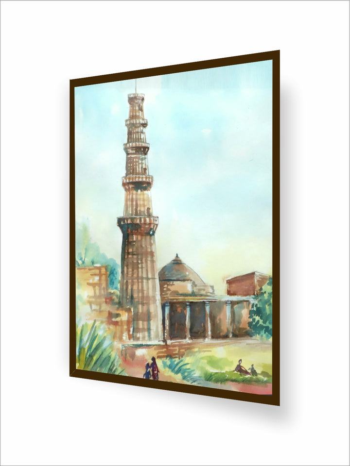 Whispers of a Bygone Era - Mosque Canvas Painting