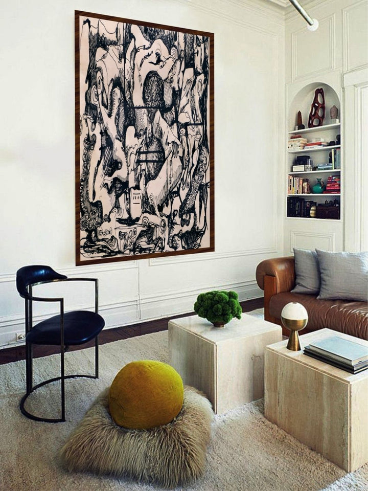 Whispers of the Unconscious - Minimalist Wall Art