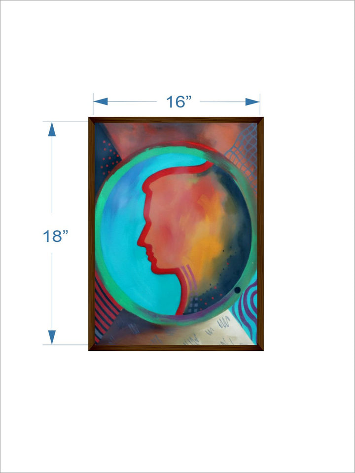 "Abstract Painting Wall Art''