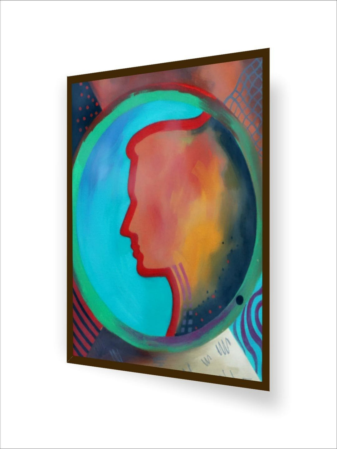 Ethereal Mind?s Colorful Journey - Framed Modern Art Prints