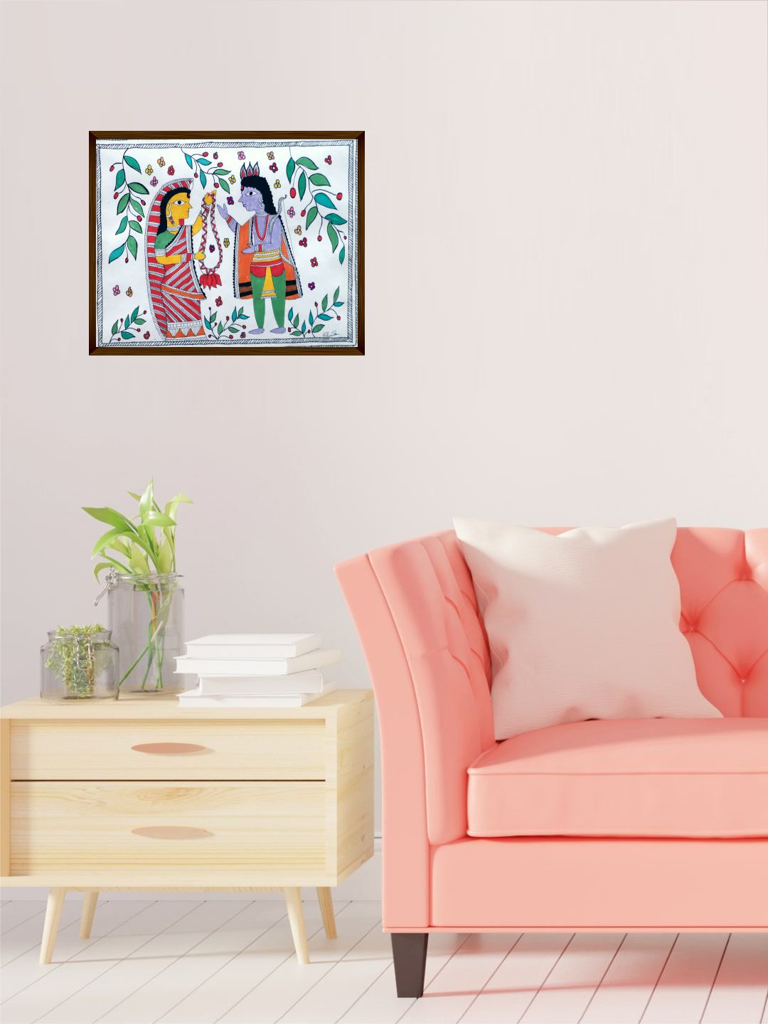 "Multicolor Abstract Painting Wall Art''