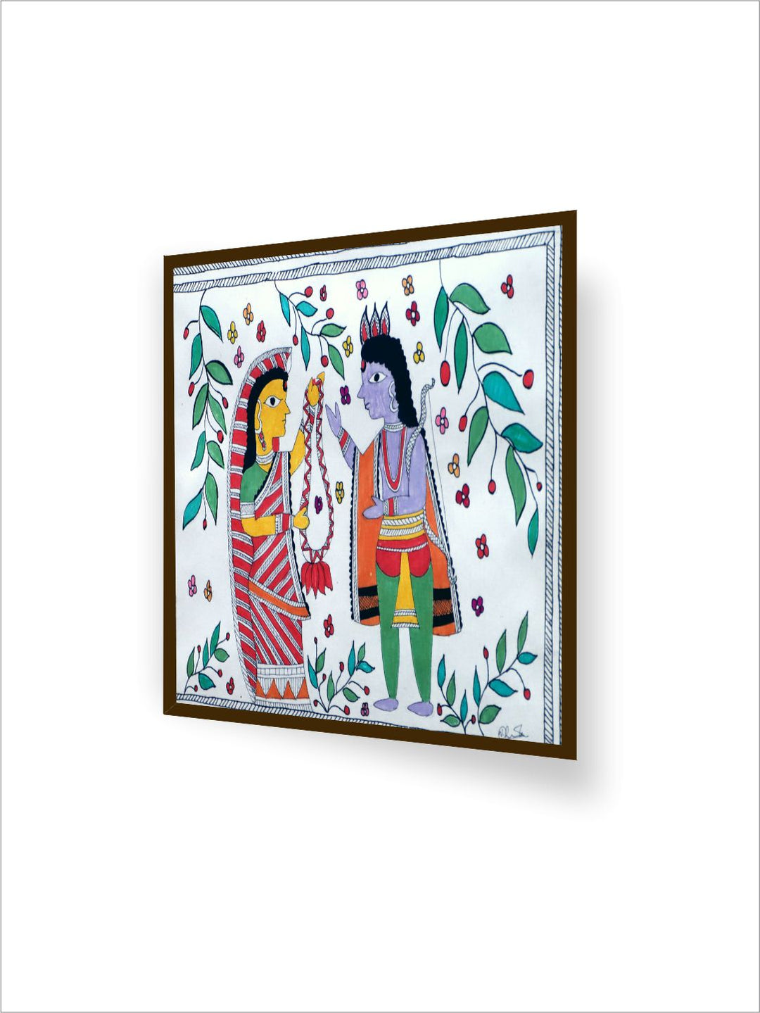 "Multicolor Abstract Painting Wall Art''