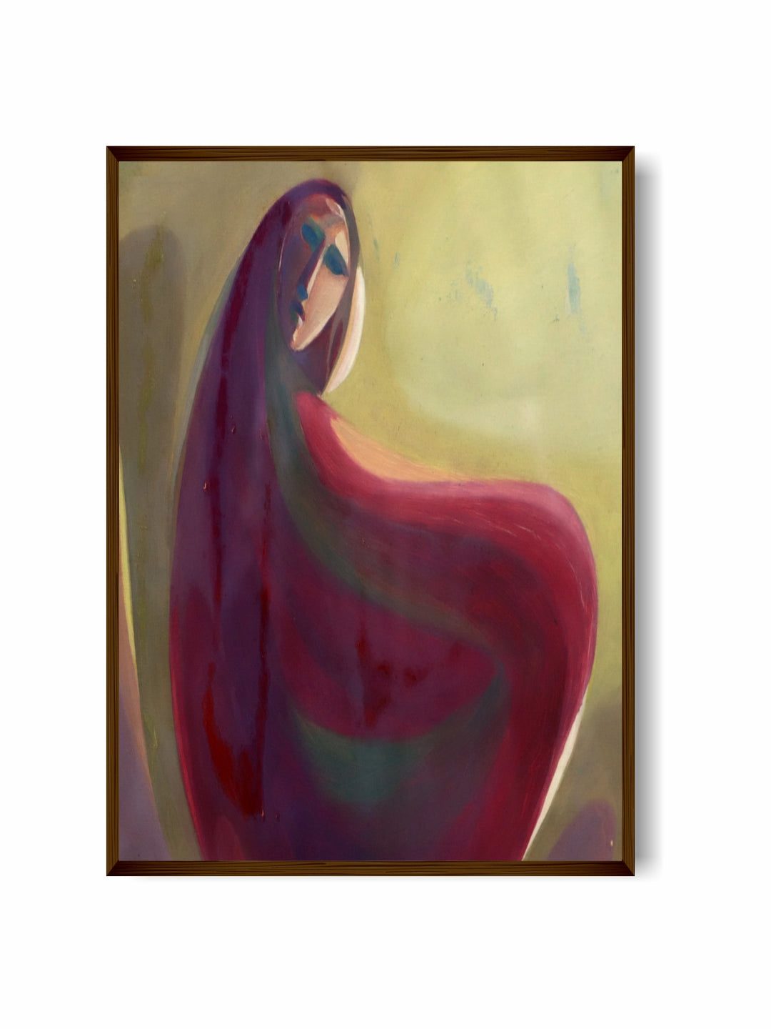 "Brown Abstract Painting''