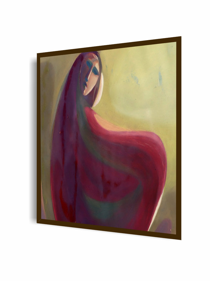 "Brown Abstract Painting''
