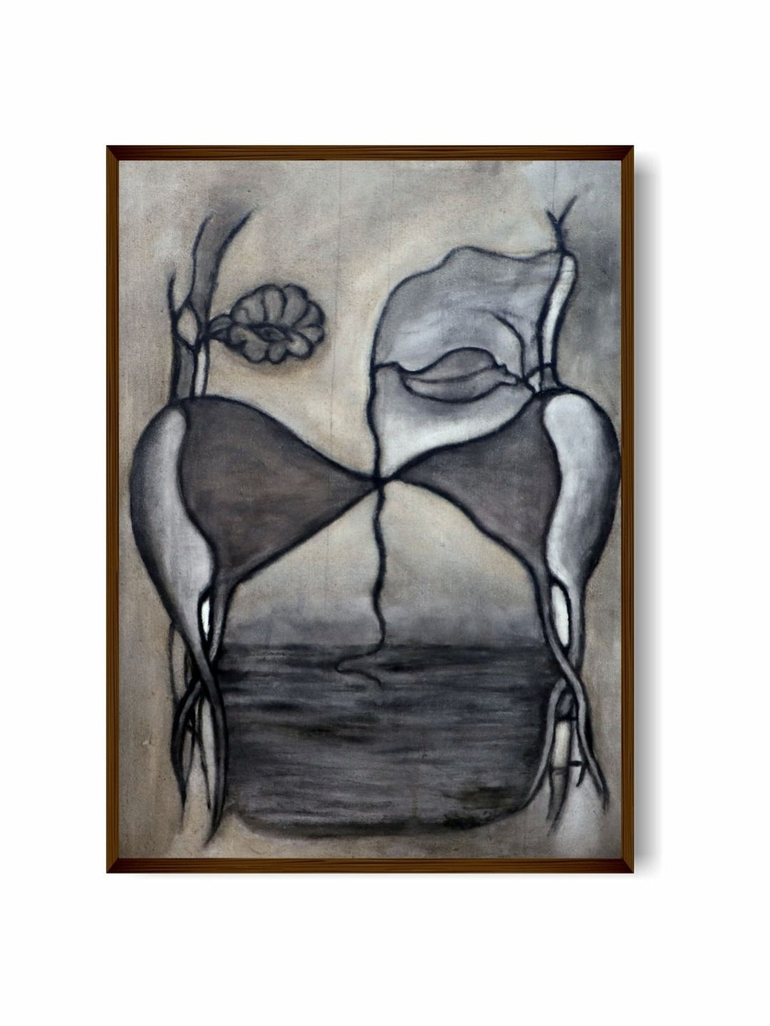 Harmony of Elemental Dance - Contemporary Canvas Art