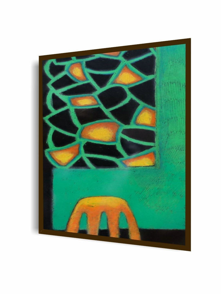 Mystic Webbed Radiance - Modern Abstract Art