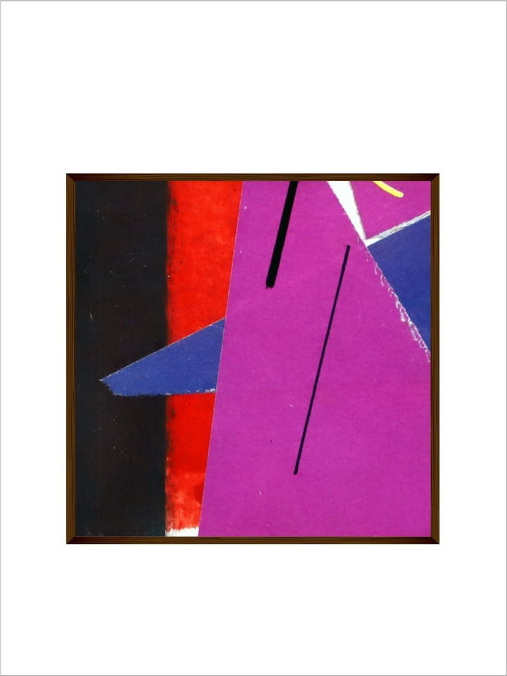 Abstract Colorful Intersection - Modern Canvas Art