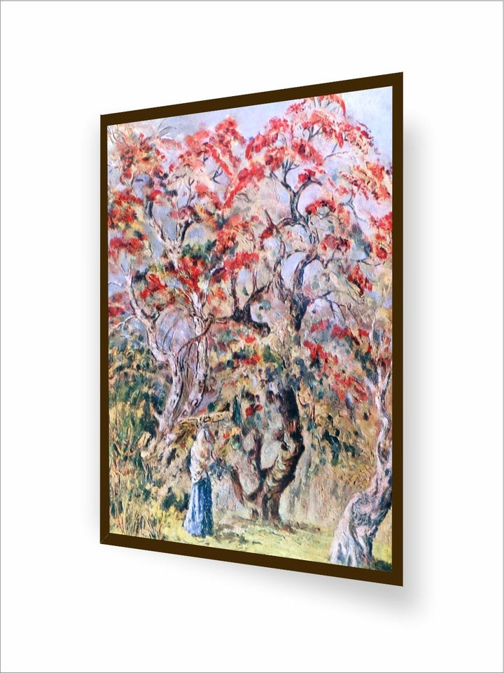Eternal Dance of Spring?s Bloom - Abstract Canvas Art
