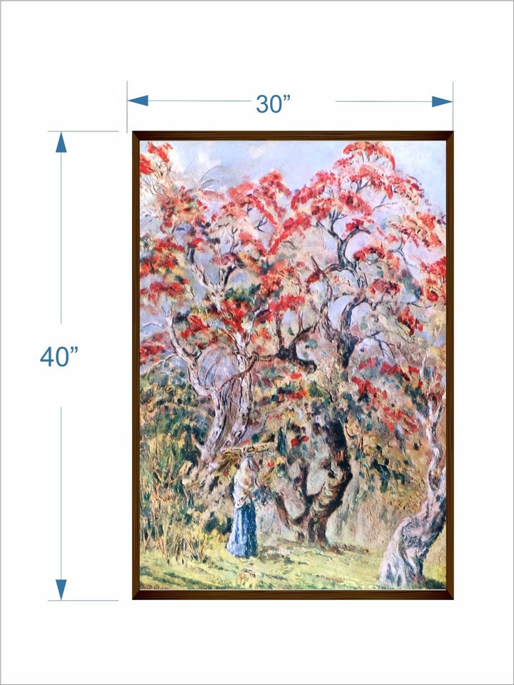 Eternal Dance of Spring?s Bloom - Abstract Canvas Art