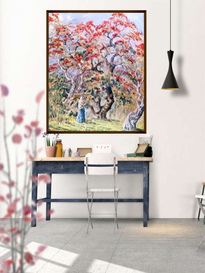 Eternal Dance of Spring?s Bloom - Abstract Canvas Art