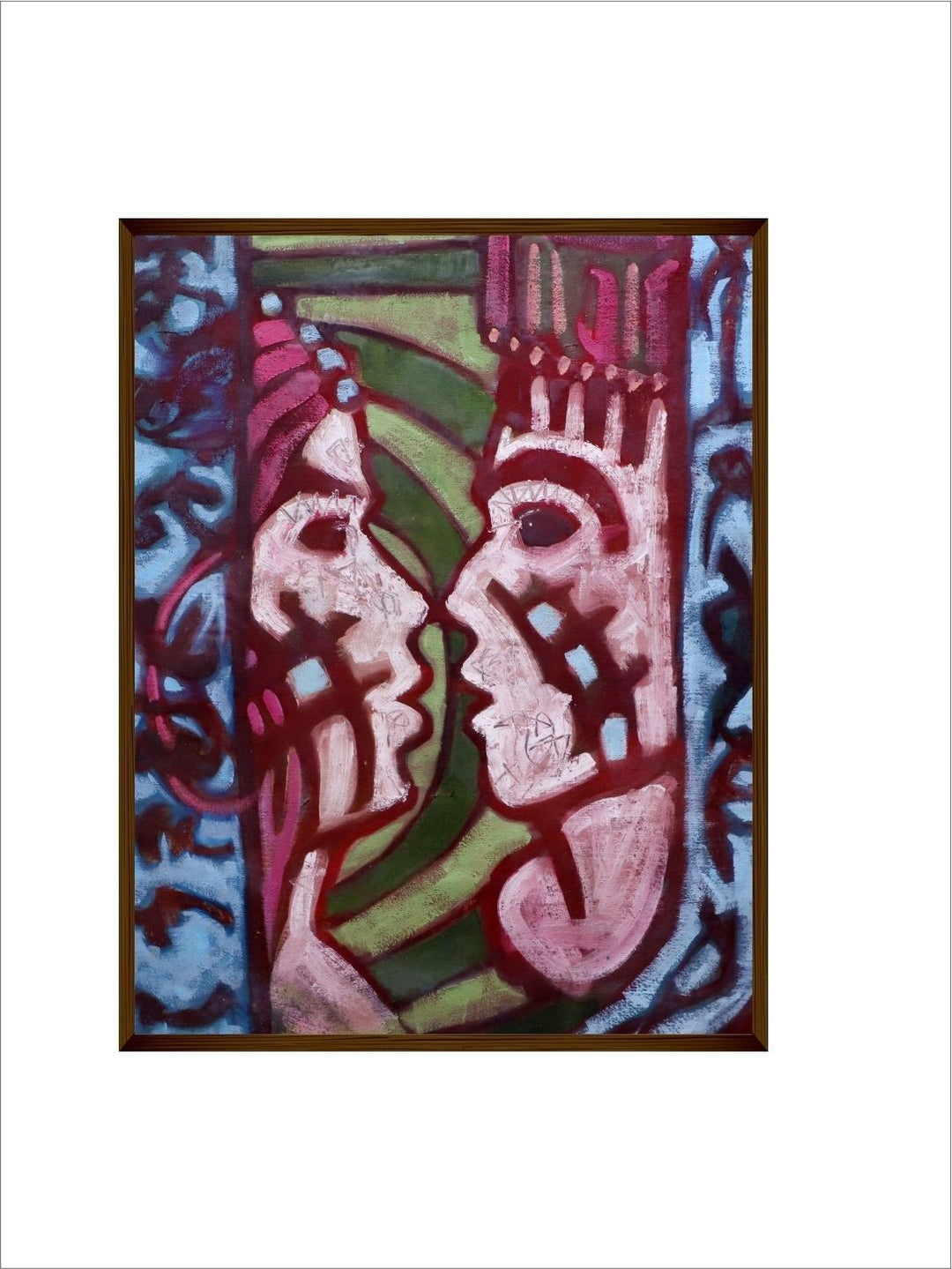 Harmony in Chromatic Expressions - Vibrant Wall Decor