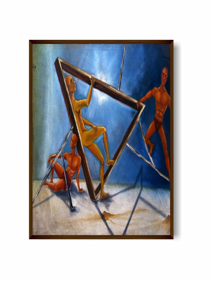 Angles in Motion - Figurine Wall Art