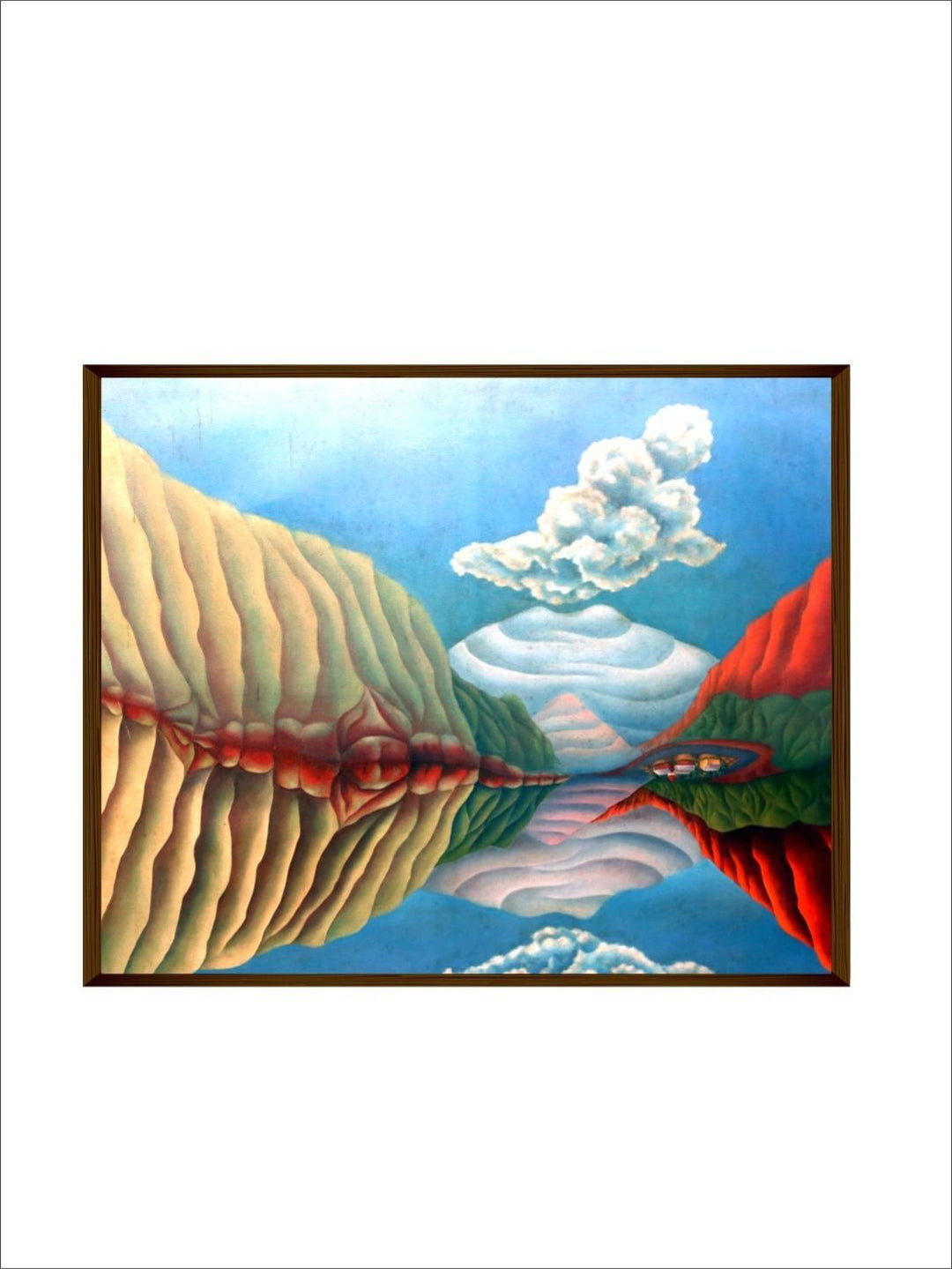 Harmony of Elemental Forces - Contemporary Canvas Art
