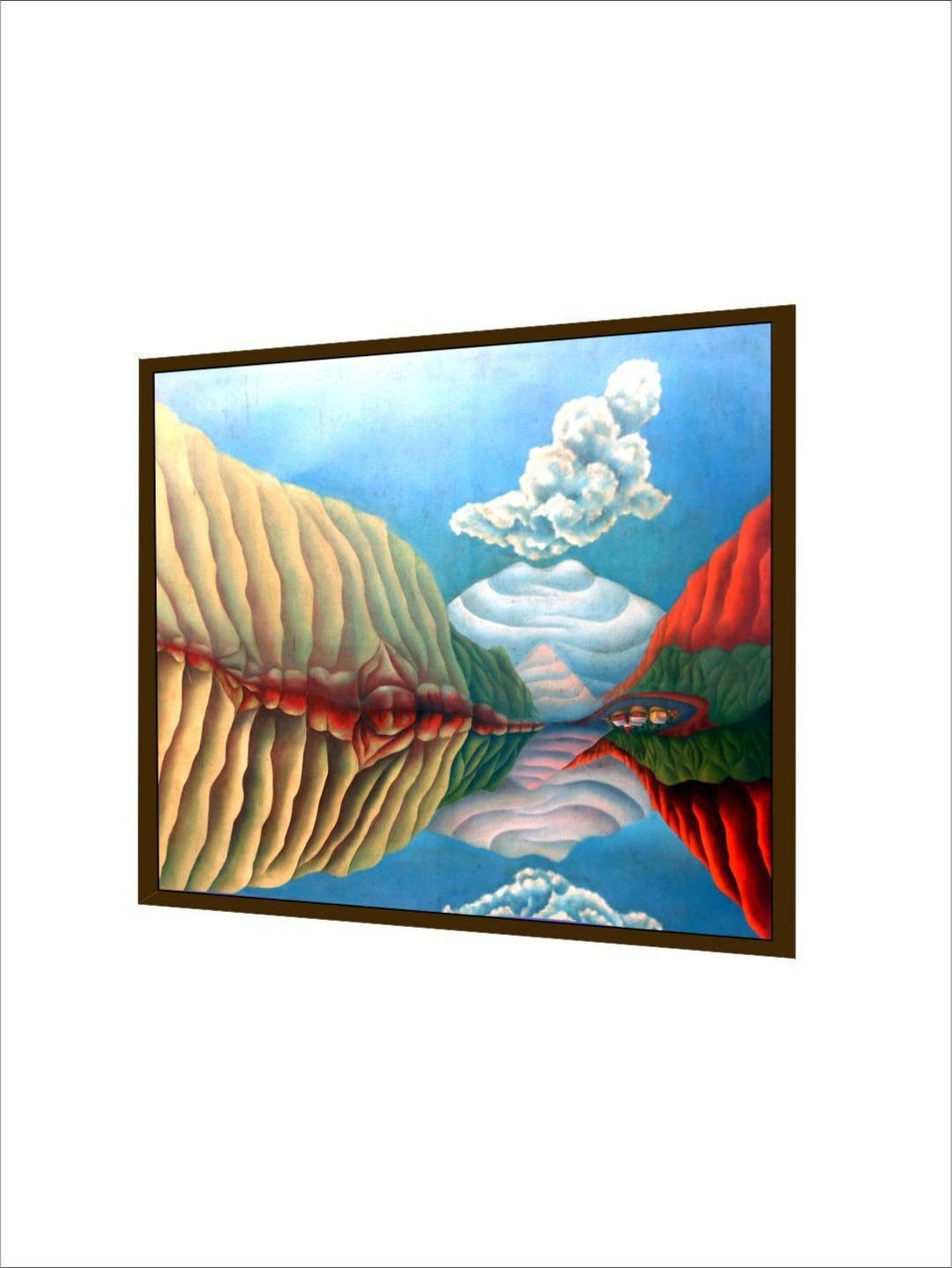 Harmony of Elemental Forces - Contemporary Canvas Art