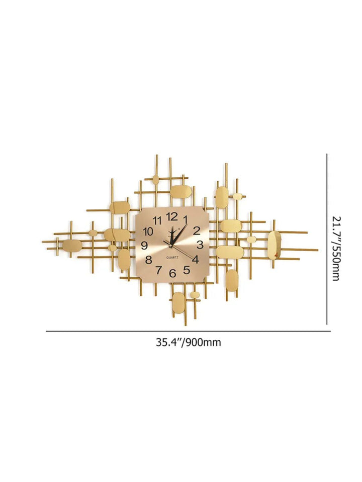 Abstract shaped wall clock