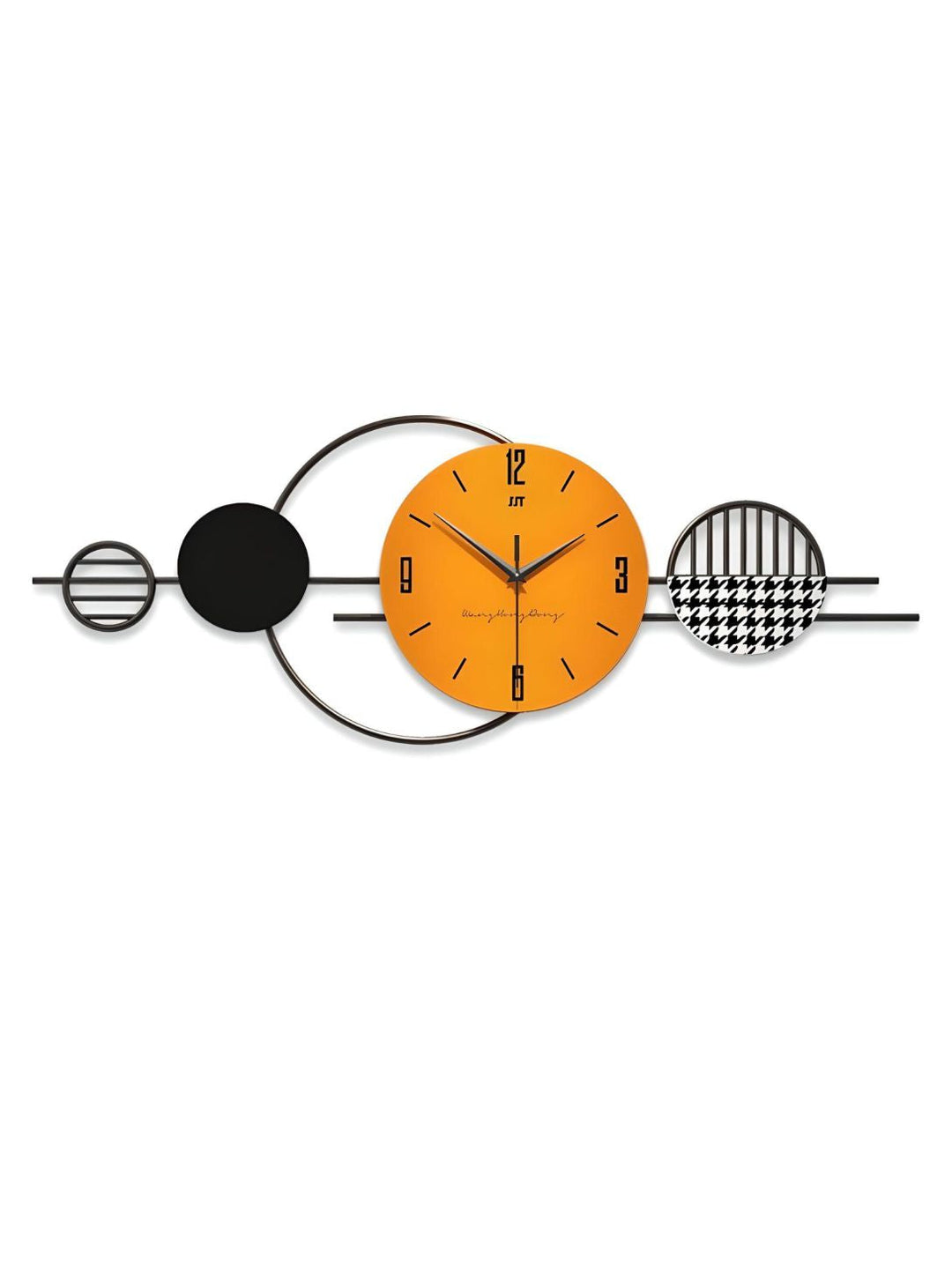 Abstract shaped wall clock