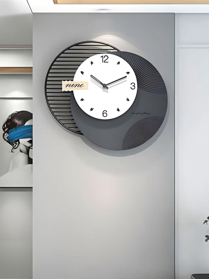 Abstract shaped wall clock