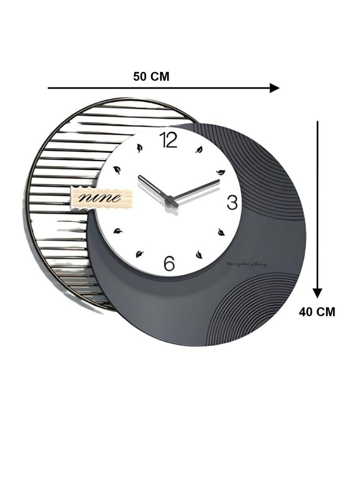 Abstract shaped wall clock