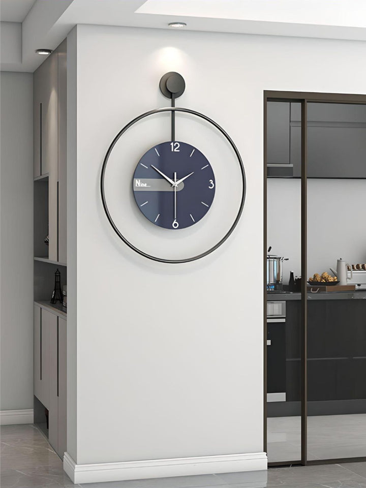 Abstract shaped wall clock