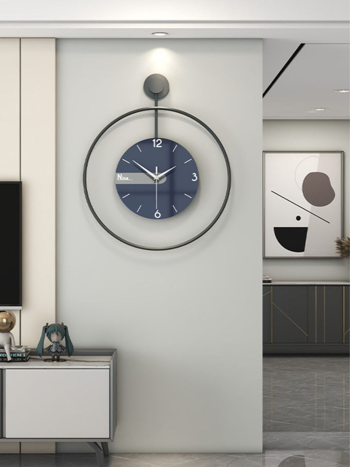 Abstract shaped wall clock
