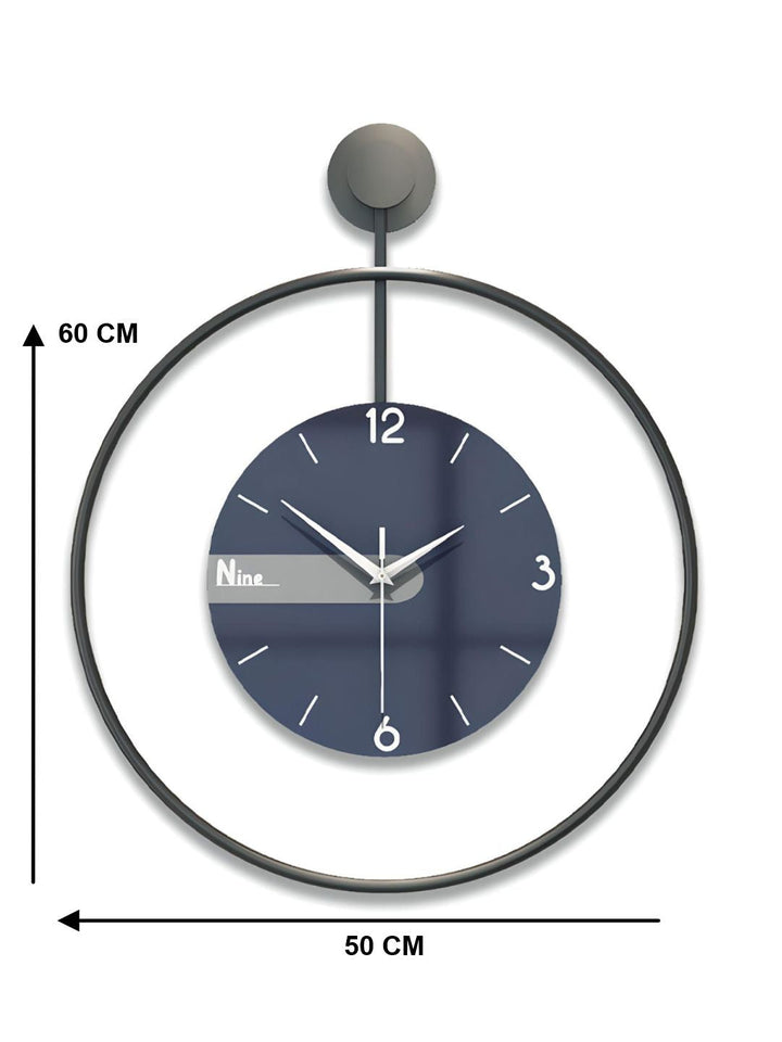 Abstract shaped wall clock
