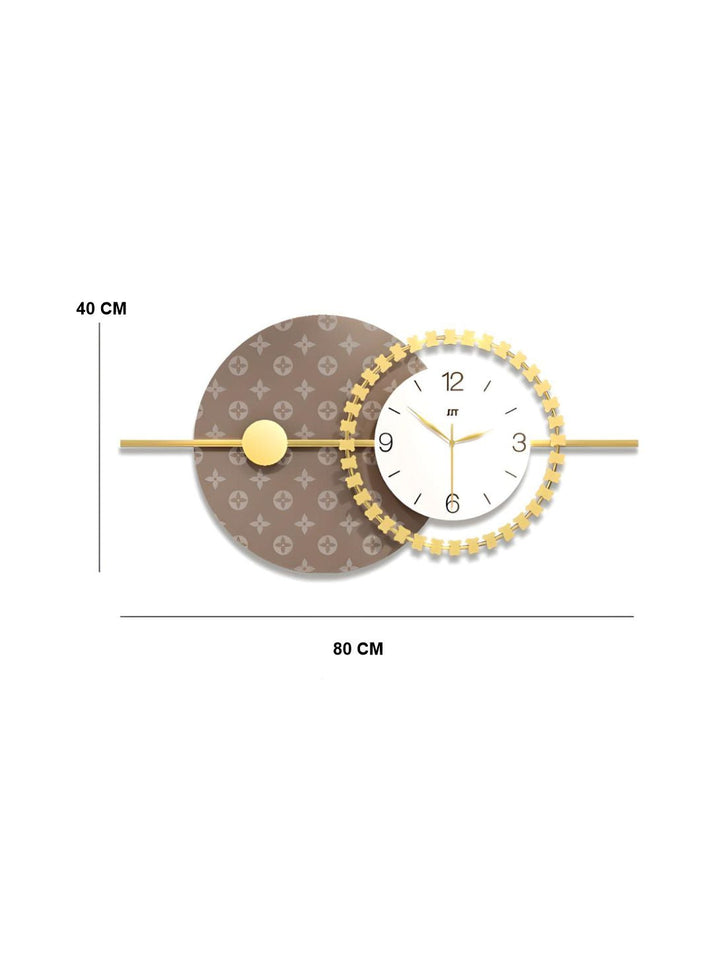Abstract shaped wall clock