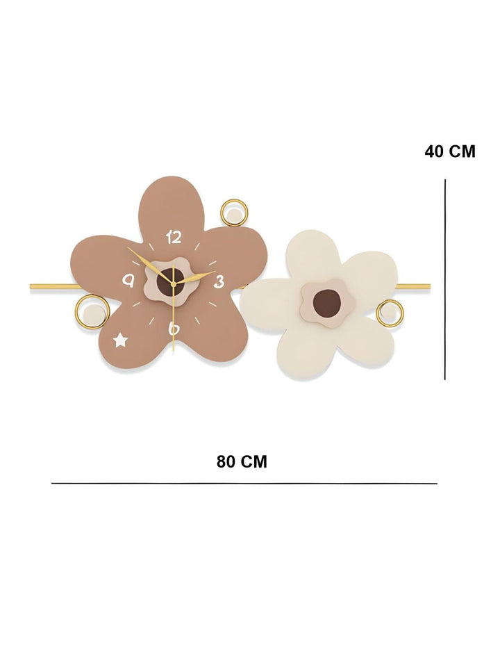 Abstract shaped wall clock