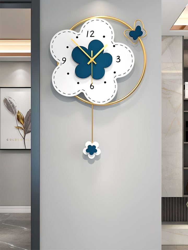 Abstract shaped wall clock