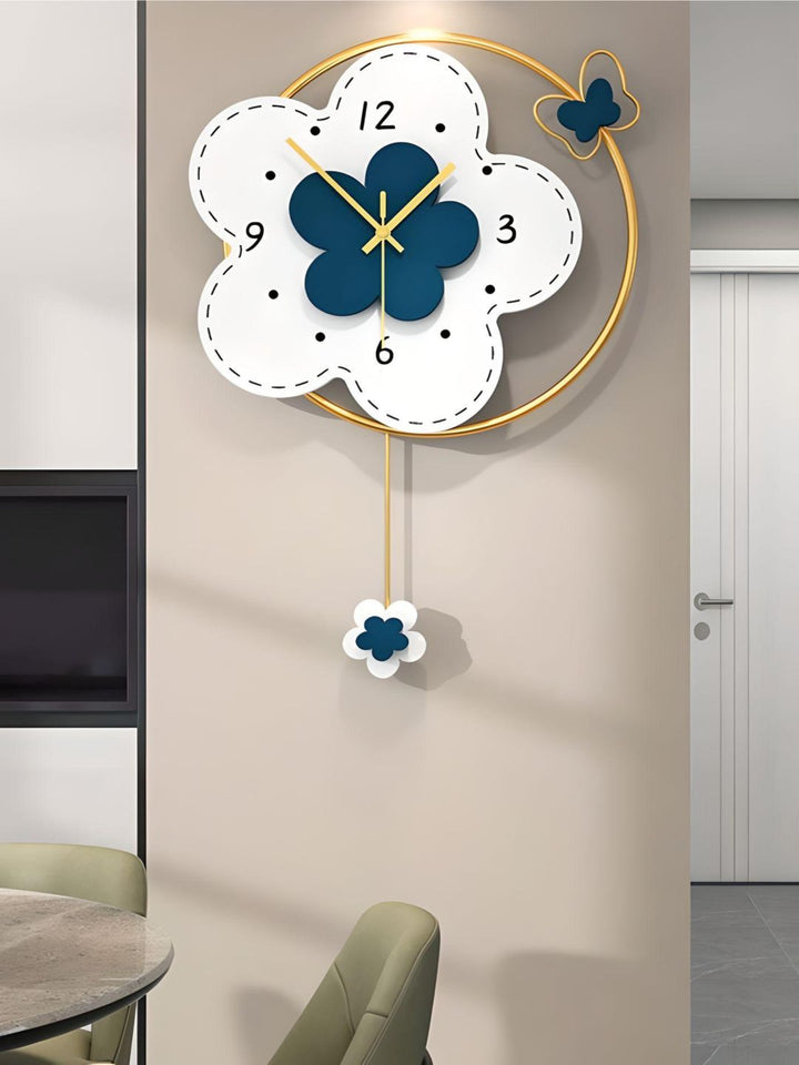 Abstract shaped wall clock