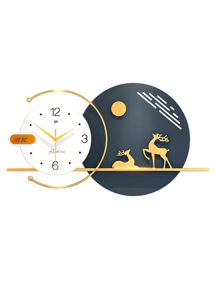 Abstract shaped wall clock