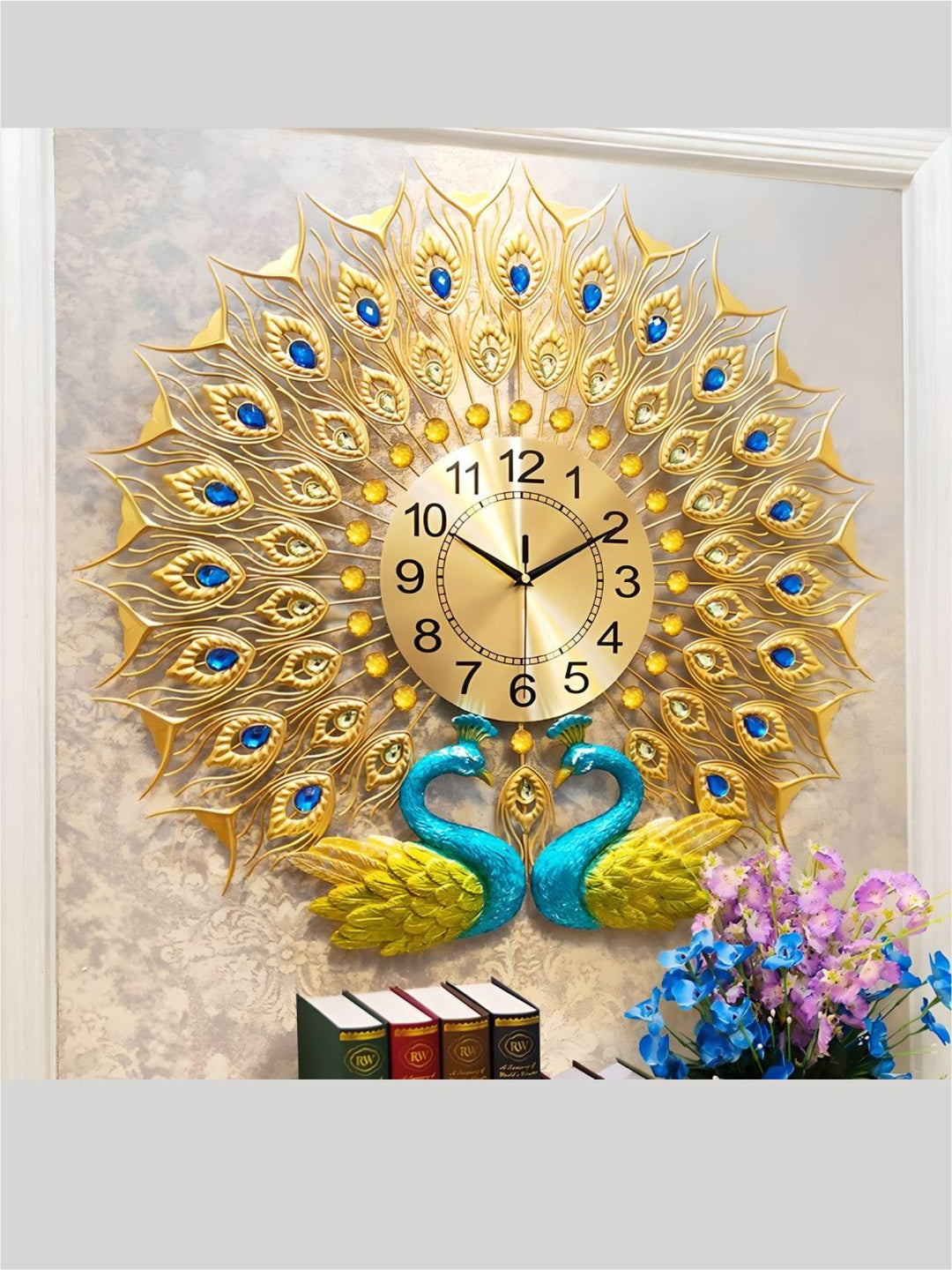 Abstract shaped wall clock