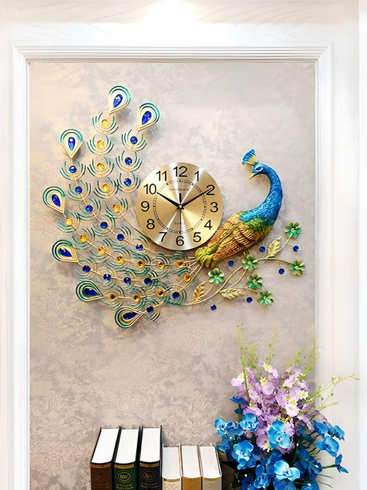 Abstract shaped wall clock