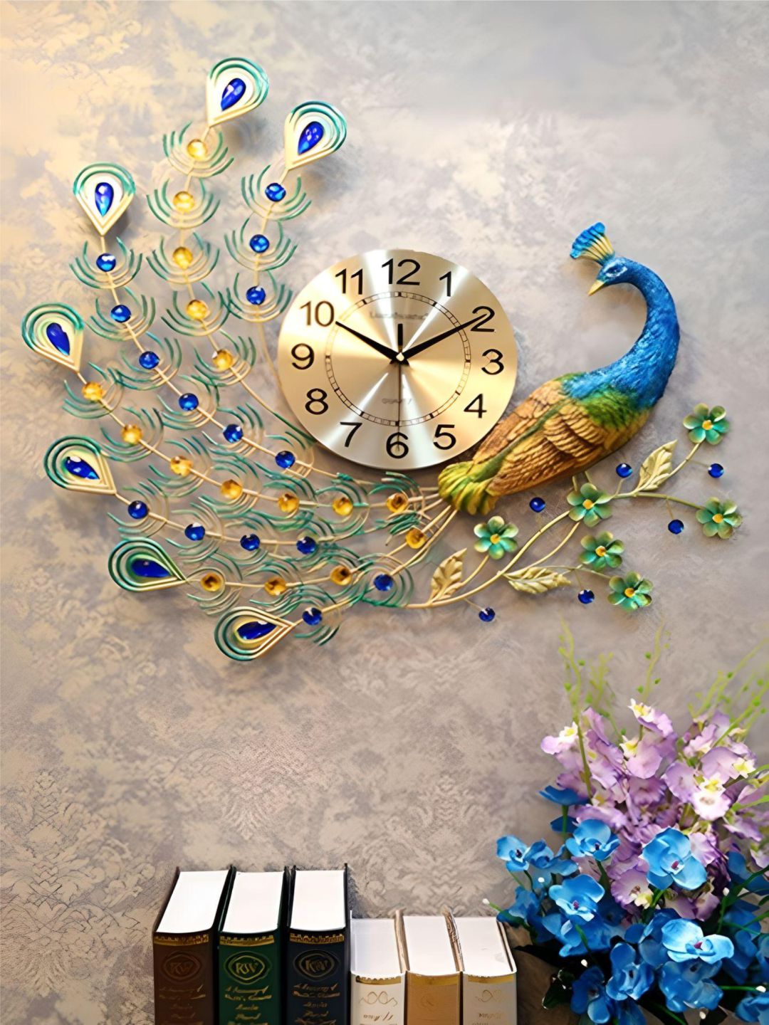 Abstract shaped wall clock