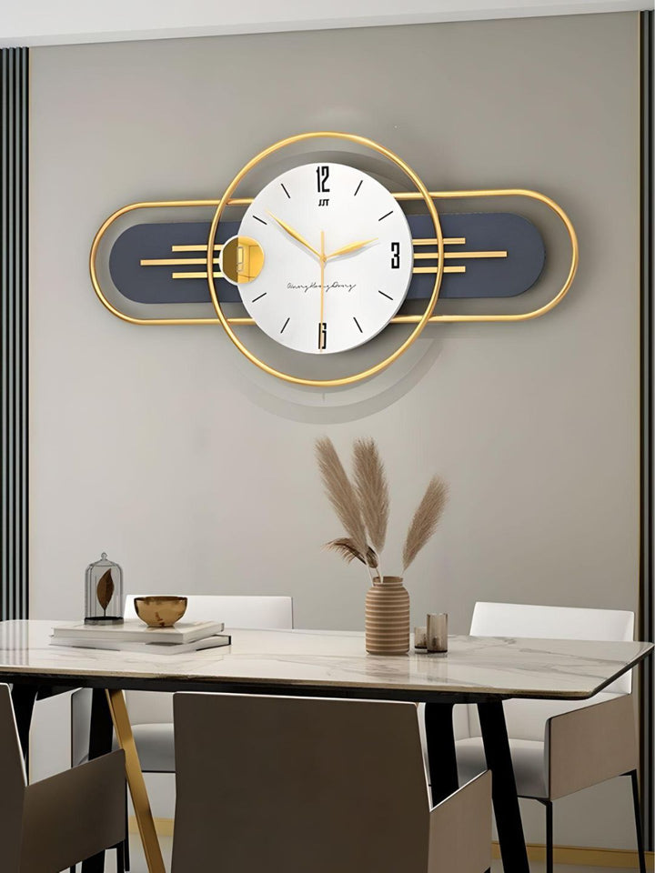 Abstract shaped wall clock