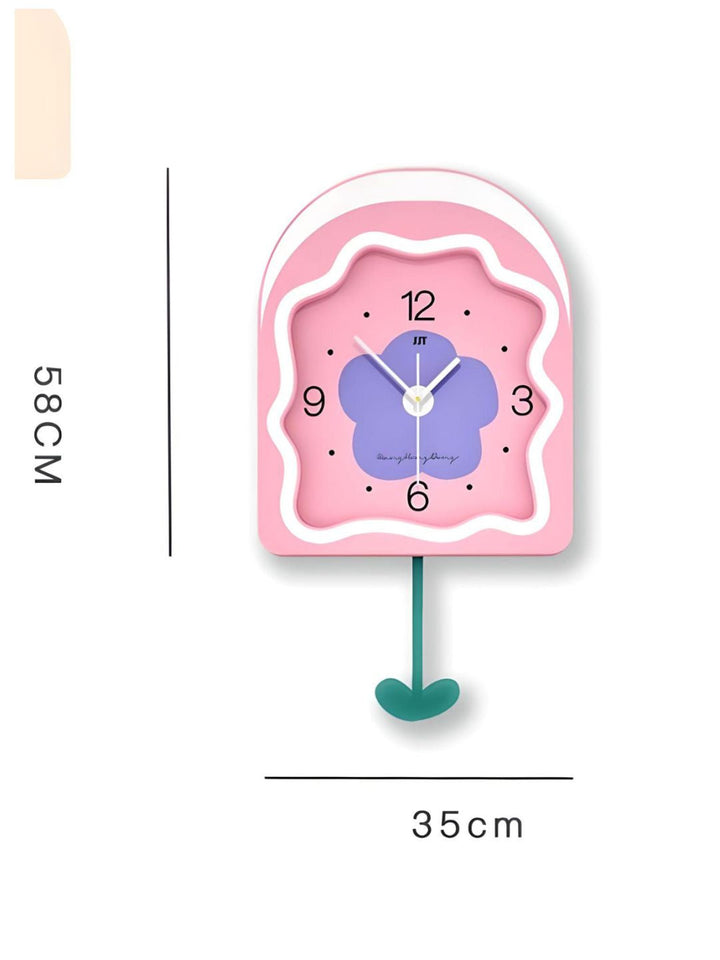 Abstract shaped wall clock