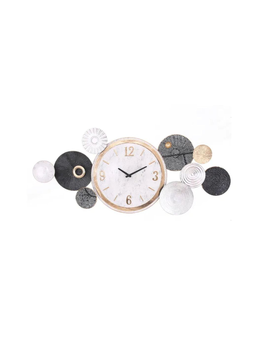 Abstract shaped wall clock