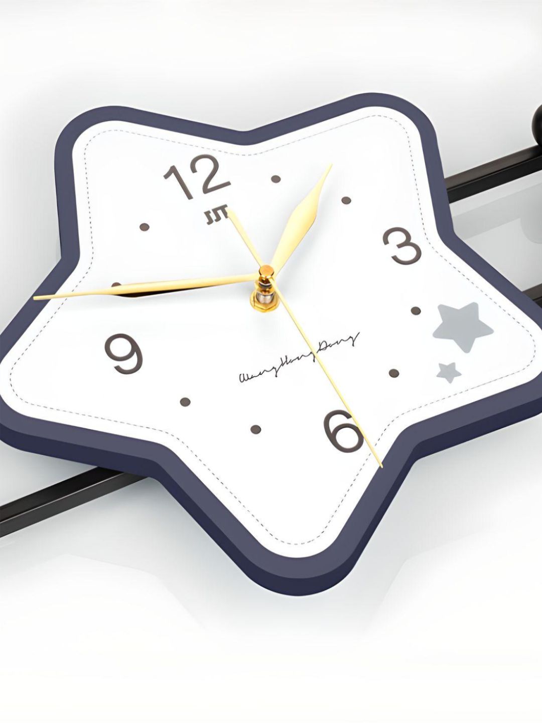 Abstract shaped wall clock