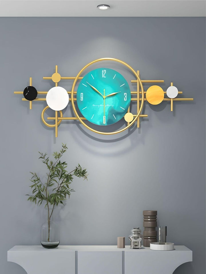 Abstract shaped wall clock