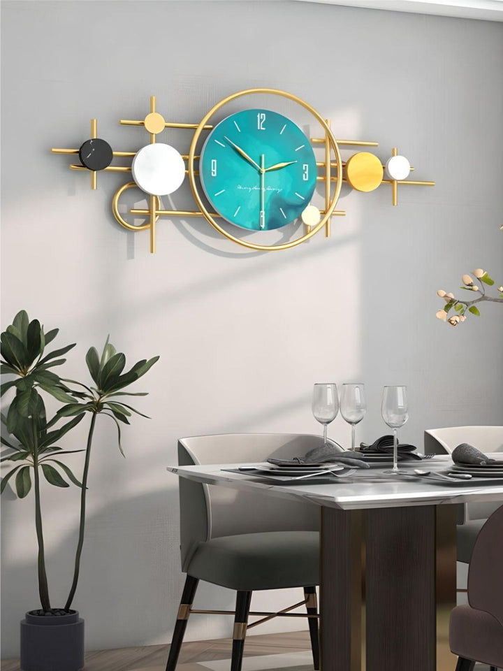 Abstract shaped wall clock