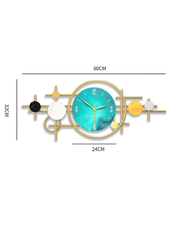 Abstract shaped wall clock