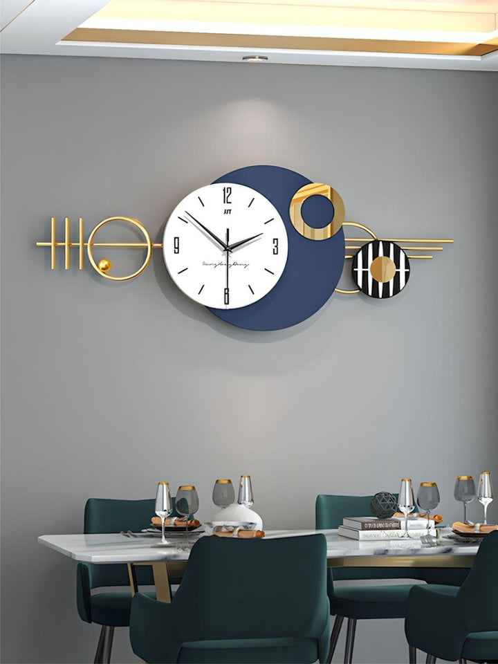 Abstract shaped wall clock