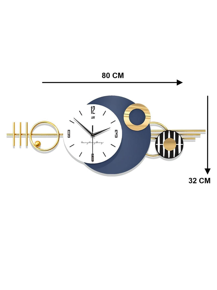Abstract shaped wall clock