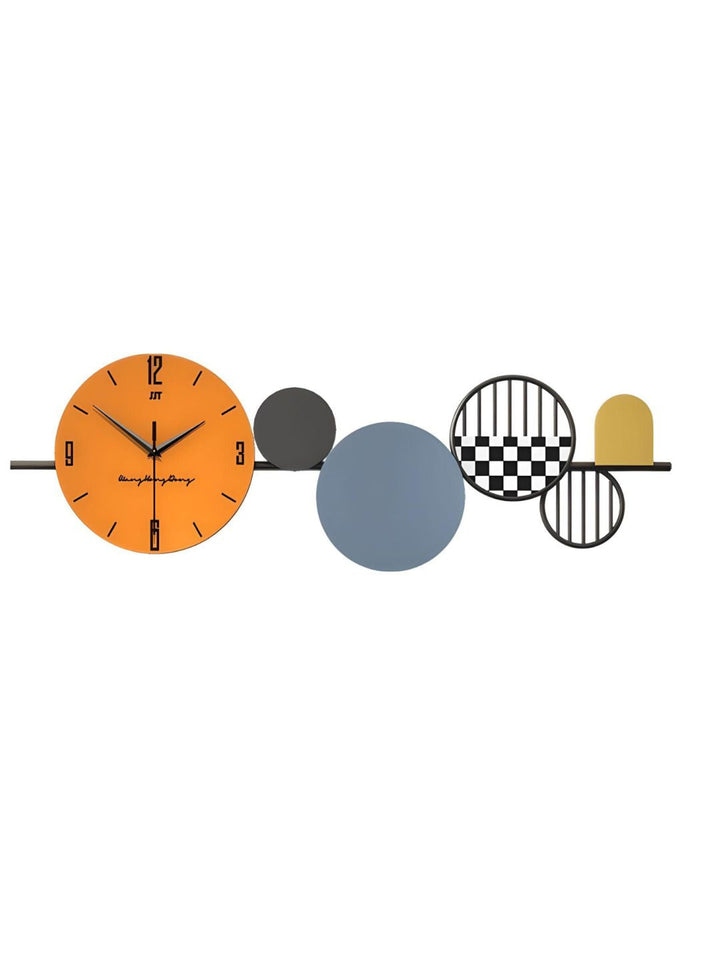 Abstract shaped wall clock