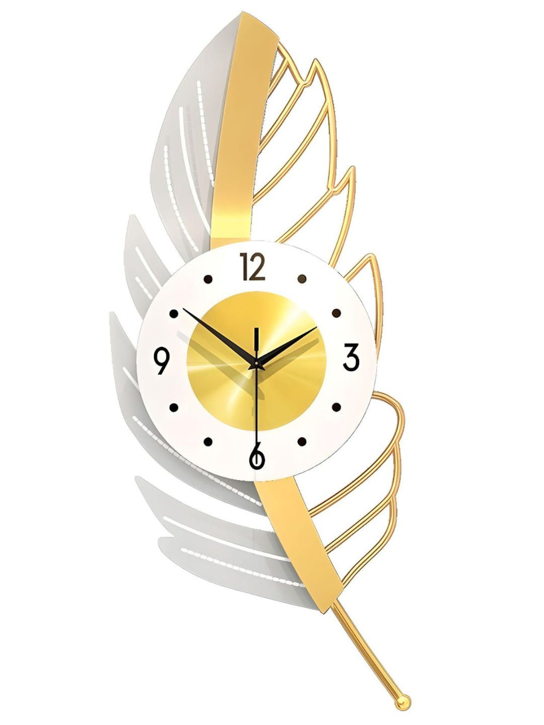 Abstract shaped wall clock