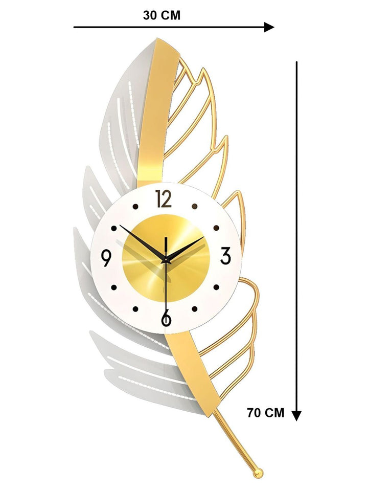 Abstract shaped wall clock