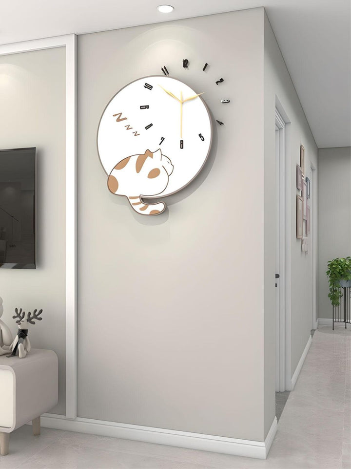 Abstract shaped wall clock