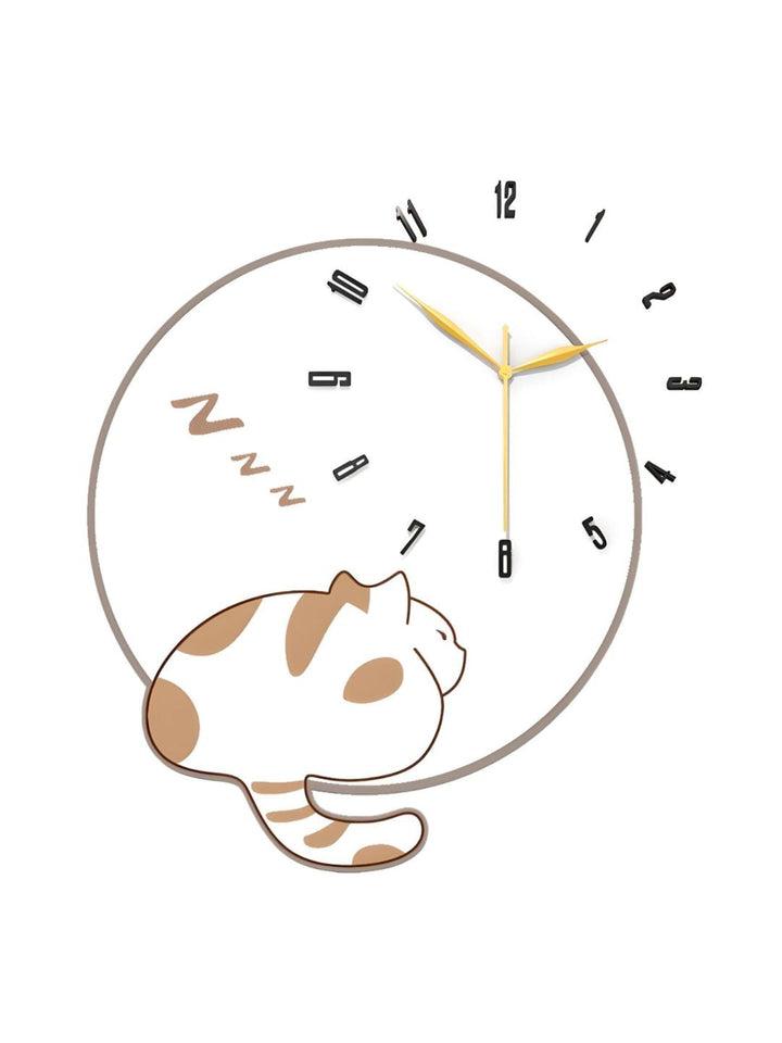Abstract shaped wall clock